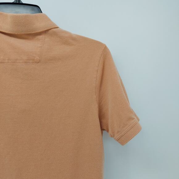 Banana Republic Orange Polo Shirt Mens Logo Mammoth Sz Small - Picture 14 of 16